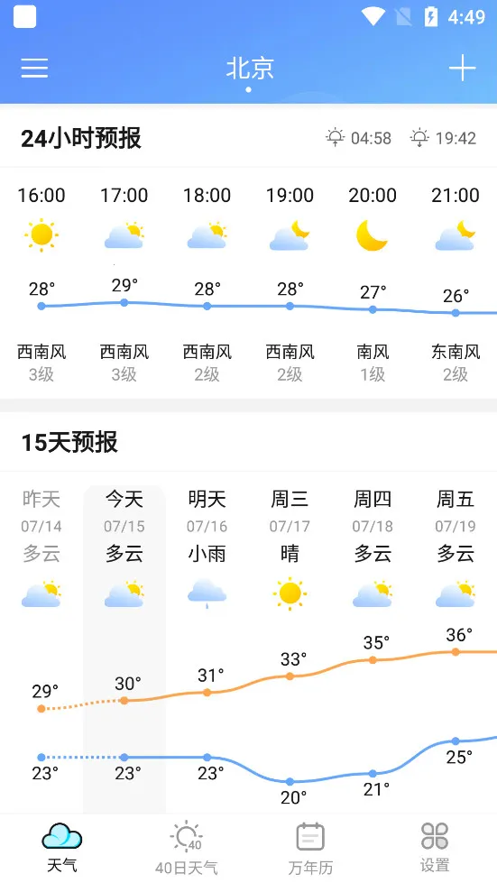 全能天气预报安卓版手机版v4.0.5 安卓版