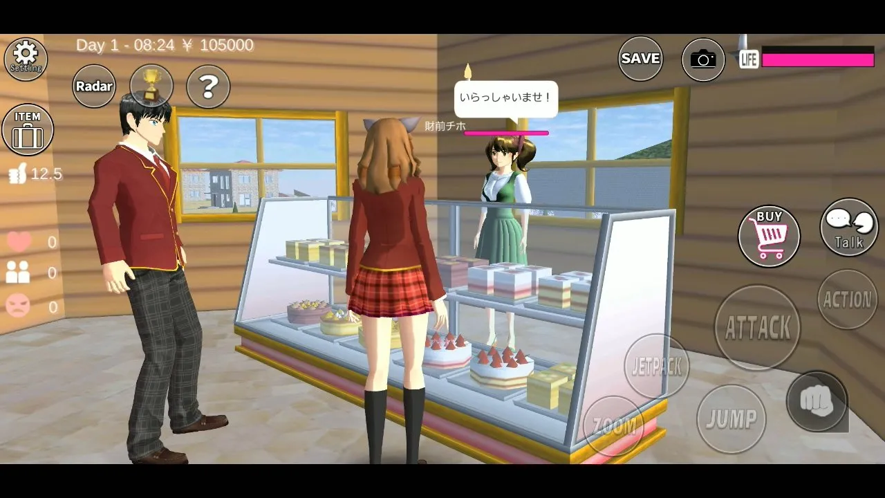 SAKURA SchoolSimulator(У԰ģ����Ϸ)v1.047.12 ��׿��