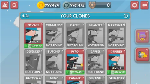 Clone Armies(��¡�������)